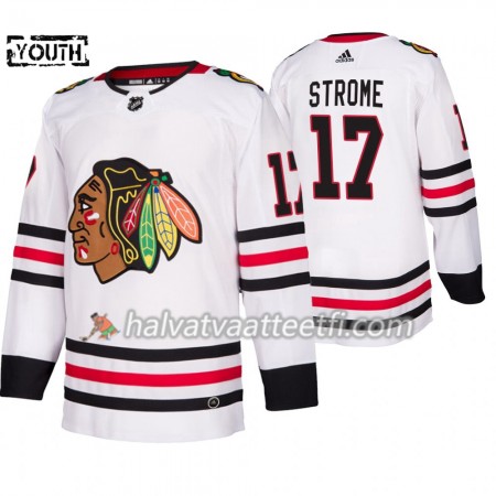 Lasten NHL Chicago Blackhawks Pelipaita Dylan Strome 17 Adidas 2019-20 Valkoinen Authentic Lasten NHL Chicago Blackhawks Pelipaita Dylan Strome 17 Adidas 2019-20 Valkoinen Authentic